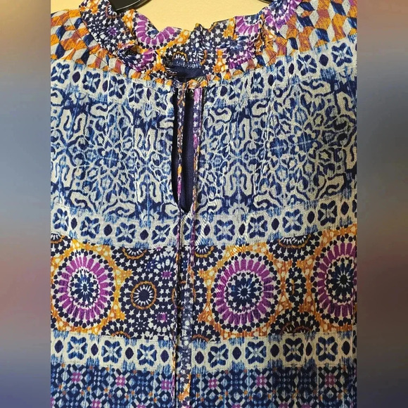 Harper 241 Multi color loose fit Dress Size Large - Picture 2 of 7